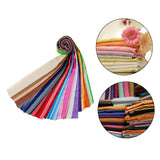 Maxbell Maxbell 56 Pieces Jelly Roll Fabric Strips Sewing Precut Patchwork Roll Quilt Strips 6.5x50cm
