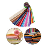 Maxbell Maxbell 56 Pieces Jelly Roll Fabric Strips Sewing Precut Patchwork Roll Quilt Strips 6.5x50cm