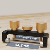 Maxbell Maxbell Mini Sharpener Fixed Angle Adjustable Knife Clip Clip for Woodworking Tools Black