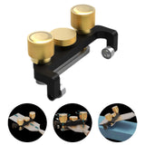 Maxbell Maxbell Mini Sharpener Fixed Angle Adjustable Knife Clip Clip for Woodworking Tools Black
