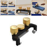 Maxbell Maxbell Mini Sharpener Fixed Angle Adjustable Knife Clip Clip for Woodworking Tools Black