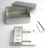 Maxbell Maxbell Leather Strip Cutting Tool Clear Scale Adjustable Alloy Leather Strap Cutter