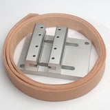 Maxbell Maxbell Leather Strip Cutting Tool Clear Scale Adjustable Alloy Leather Strap Cutter