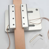 Maxbell Maxbell Leather Strip Cutting Tool Clear Scale Adjustable Alloy Leather Strap Cutter