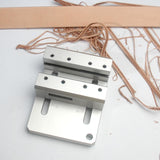 Maxbell Maxbell Leather Strip Cutting Tool Clear Scale Adjustable Alloy Leather Strap Cutter
