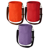 Maxbell Maxbell Yarn Storage Tote with Shoulder Strap Sturdy Crochet Beginners Gift Yarn Bag Orange