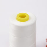 Maxbell Sewing Thread Embroidery Thread for Needlework Hand Sewing Cross Stitching White