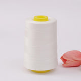 Maxbell Sewing Thread Embroidery Thread for Needlework Hand Sewing Cross Stitching White