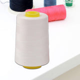 Maxbell Sewing Thread Embroidery Thread for Needlework Hand Sewing Cross Stitching White