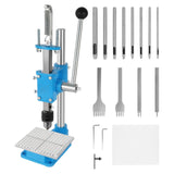 Maxbell Leather Hole Puncher with Drill Chuck PP Plate Aluminum Plate Punching Holes