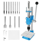 Maxbell Leather Hole Puncher with Drill Chuck PP Plate Aluminum Plate Punching Holes