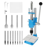 Maxbell Leather Hole Puncher with Drill Chuck PP Plate Aluminum Plate Punching Holes