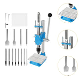 Maxbell Leather Hole Puncher with Drill Chuck PP Plate Aluminum Plate Punching Holes