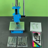 Maxbell Leather Hole Puncher with Drill Chuck PP Plate Aluminum Plate Punching Holes