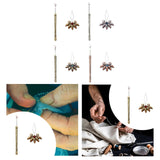 Maxbell Needle Threading and Seam Ripper 2Pcs Thread Remover for Needlework Home Use Gold