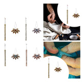 Maxbell Needle Threading and Seam Ripper 2Pcs Thread Remover for Needlework Home Use Gold