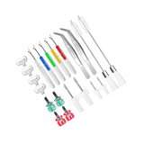 Maxbell Sewing Machine Cleaning Kit Different Size Screwdrivers Serger Cleaner Tools