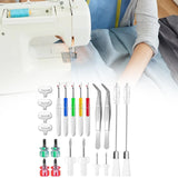 Maxbell Sewing Machine Cleaning Kit Different Size Screwdrivers Serger Cleaner Tools