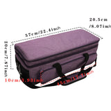 Maxbell Die Cut Machine Carrying Case Practical Lightweight Travel Carry Accessories Purple