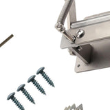 Maxbell DIY Leather Splitter Adjustable Strip Belt Thinning Leather Skiver Hand Tool