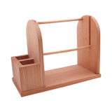 Maxbell Wooden Yarn Holder for Crocheting Easy Assembly Portable Yarn Organizer Rack