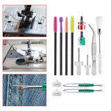 Maxbell 14x Sewing Machine Cleaning Kit Double Headed Brush Maintenance Repair Tools