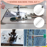 Maxbell 14x Sewing Machine Cleaning Kit Double Headed Brush Maintenance Repair Tools
