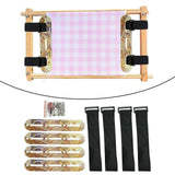 Maxbell Cross Stitch Kit Handcraft Tension Clips for Household DIY Crafting Knitting Style B