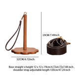 Maxbell Wrist Yarn Ball Holder Yarn Dispenser for Crocheting for DIY Sewing Handmade Dark Wood