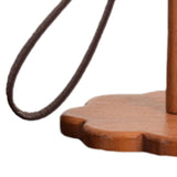 Maxbell Wrist Yarn Ball Holder Yarn Dispenser for Crocheting for DIY Sewing Handmade Dark Wood