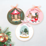 Maxbell Christmas Embroidery Starter Kit with Embroidery Hoop Beginners Cross Stitch Santa Claus