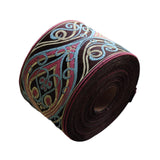 Maxbell Jacquard Ribbon 5Meters Boho Decorative Lace Trim for DIY Clothes Bed Sheet 9cm width x 5m