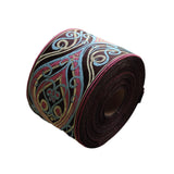 Maxbell Jacquard Ribbon 5Meters Boho Decorative Lace Trim for DIY Clothes Bed Sheet 9cm width x 5m