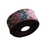 Maxbell Jacquard Ribbon 5Meters Boho Decorative Lace Trim for DIY Clothes Bed Sheet 6cm width x 5m