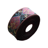 Maxbell Jacquard Ribbon 5Meters Boho Decorative Lace Trim for DIY Clothes Bed Sheet 6cm width x 5m