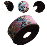 Maxbell Jacquard Ribbon 5Meters Boho Decorative Lace Trim for DIY Clothes Bed Sheet 6cm width x 5m