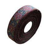 Maxbell Jacquard Ribbon 5Meters Boho Decorative Lace Trim for DIY Clothes Bed Sheet 3cm width x 5m