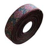 Maxbell Jacquard Ribbon 5Meters Boho Decorative Lace Trim for DIY Clothes Bed Sheet 3cm width x 5m