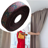 Maxbell Jacquard Ribbon 5Meters Boho Decorative Lace Trim for DIY Clothes Bed Sheet 3cm width x 5m