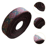 Maxbell Jacquard Ribbon 5Meters Boho Decorative Lace Trim for DIY Clothes Bed Sheet 3cm width x 5m