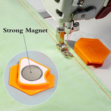 Maxbell Sewing Machine Seam Guide Replacement Tool Hem Guide for Home Sewing Machine Orange