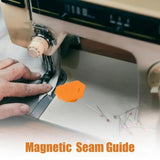 Maxbell Sewing Machine Seam Guide Replacement Tool Hem Guide for Home Sewing Machine Orange