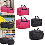 Maxbell 2x Sewing Machine Storage Bag Carrying Bag Sewing Machine Carrying Case Rose Red