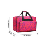 Maxbell 2x Sewing Machine Storage Bag Carrying Bag Sewing Machine Carrying Case Rose Red