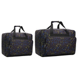 Maxbell 2x Sewing Machine Storage Bag Carrying Bag Sewing Machine Carrying Case Black