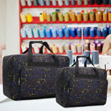 Maxbell 2x Sewing Machine Storage Bag Carrying Bag Sewing Machine Carrying Case Black