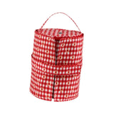 Maxbell Crochet Organizer Bag Fashion Crochet Bag for Crochet Hooks Knitter Home Use Red White