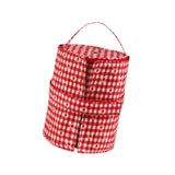 Maxbell Crochet Organizer Bag Fashion Crochet Bag for Crochet Hooks Knitter Home Use Red White