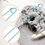 Maxbell 12Pcs Knitting Stitch Holder Set Yarn Stitch Holder Set for Needlecrafts DIY