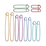 Maxbell 12Pcs Knitting Stitch Holder Set Yarn Stitch Holder Set for Needlecrafts DIY